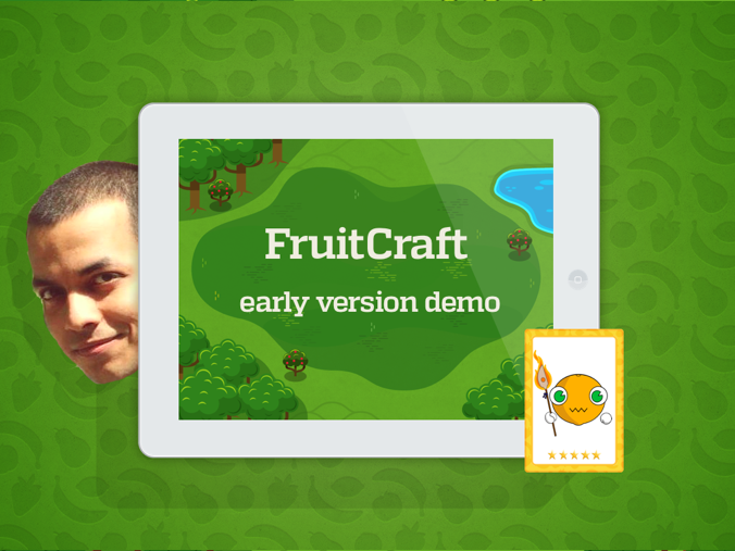 Fruitcraft app is starting to look more like a trading card game